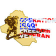 Operation Iraqi Freedom Veteran Clear Decal Stickers and Decals BP-0502