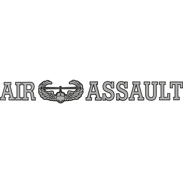 Air Assault Clear Window Strip Stickers and Decals BP-0538