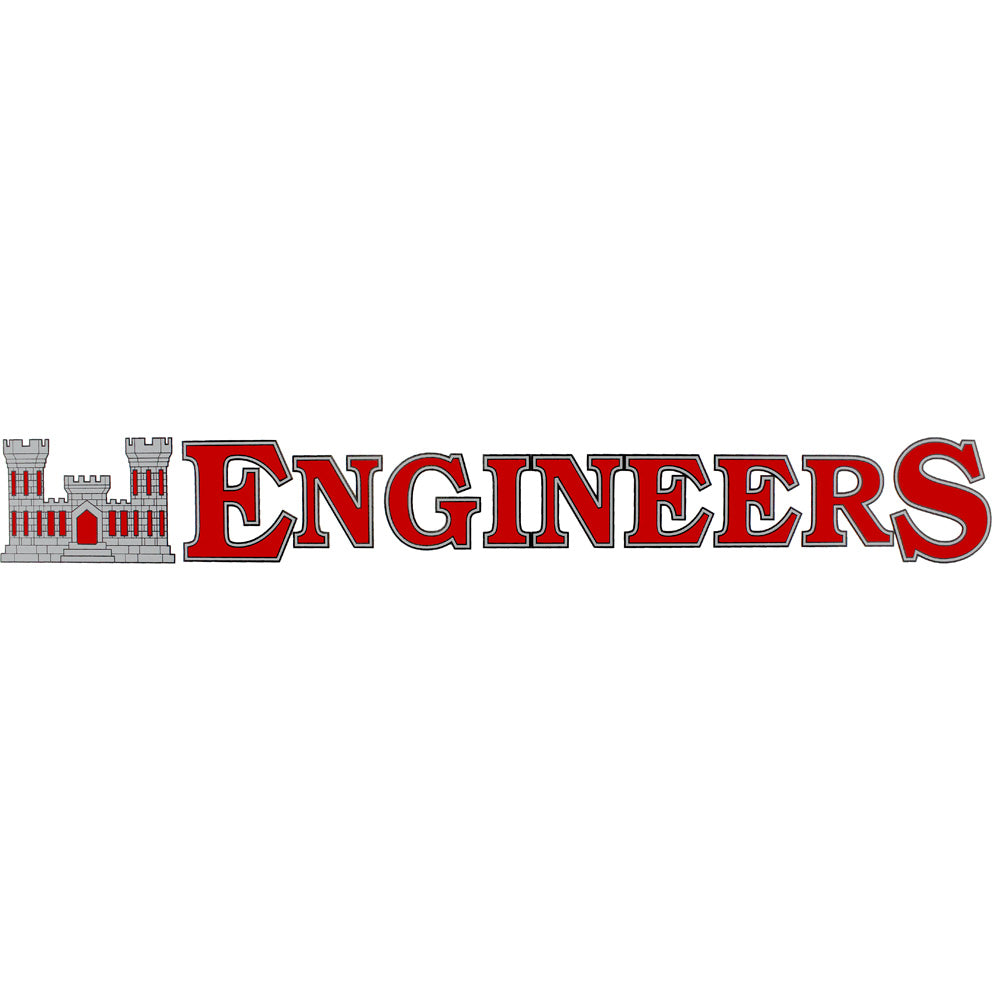 Engineers Clear Window Strip Stickers and Decals BP-0553