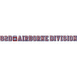 82nd Airborne Division Clear Window Strip Stickers and Decals BP-0554