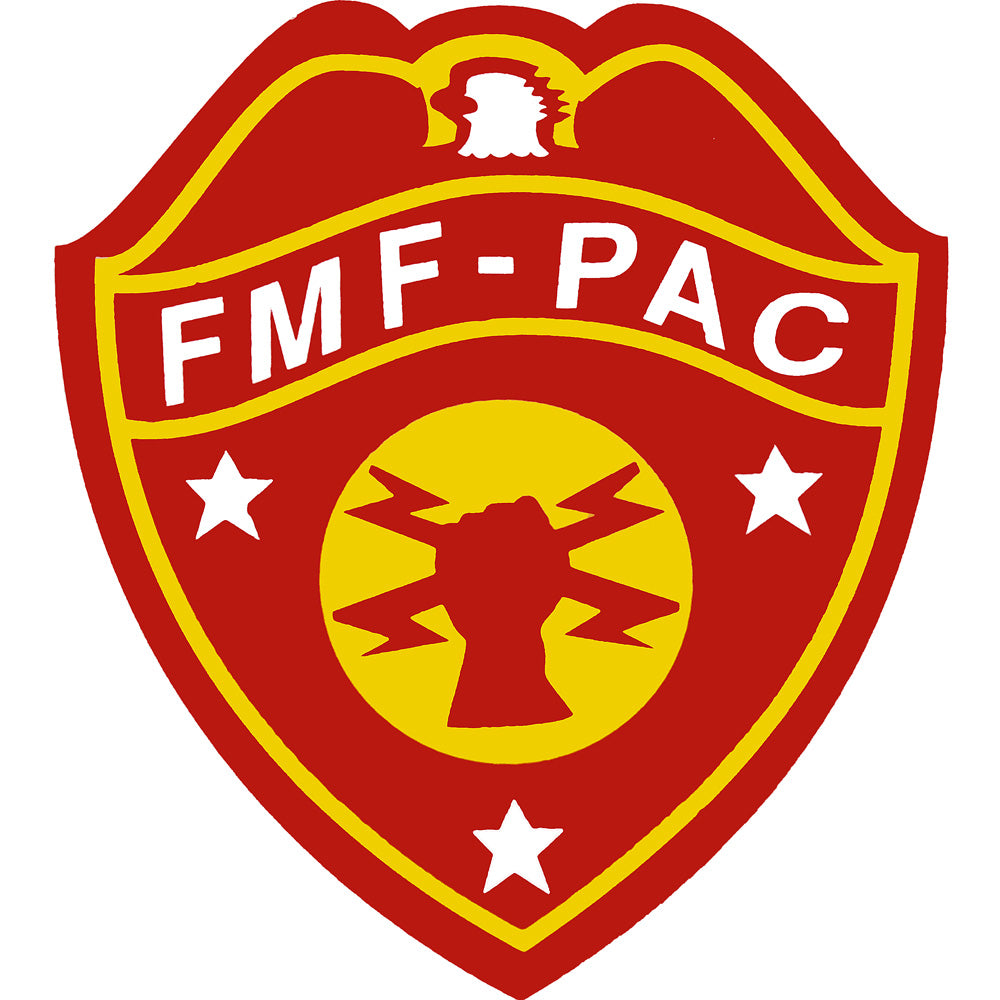 FMF-PAC (Fleet Marine Force Pacific) Clear Decal Stickers and Decals BP-0567