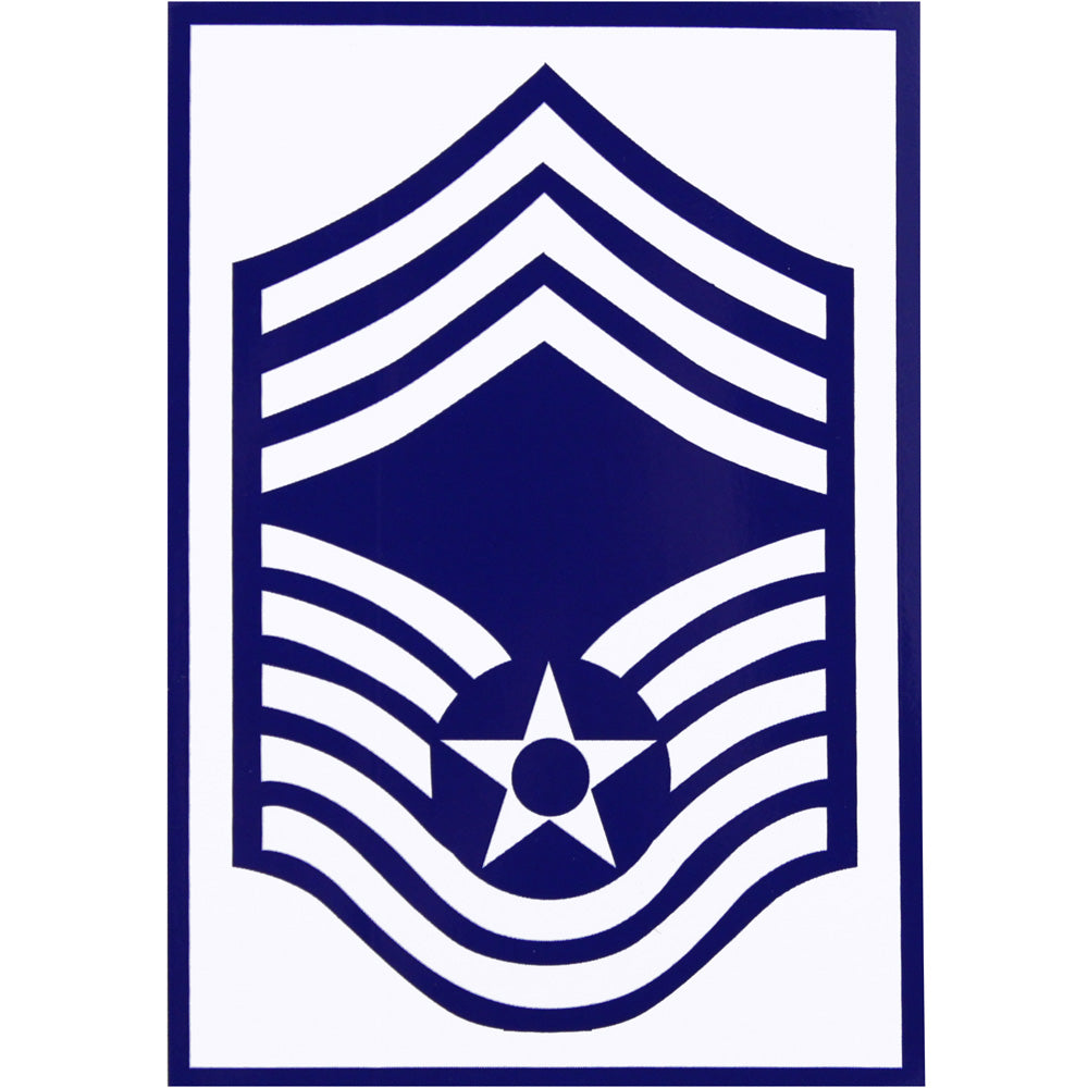 Air Force Enlisted Rank Vinyl Sticker Stickers and Decals BP-0736