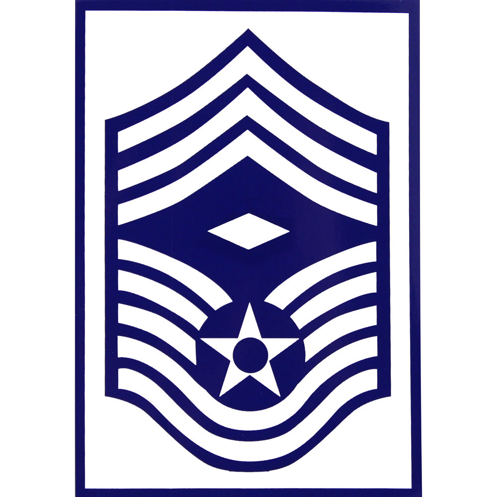 Air Force Enlisted Rank Vinyl Sticker Stickers and Decals BP-0738