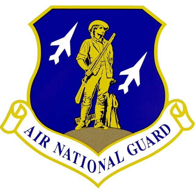 Air National Guard Logo Decal Stickers and Decals BP-0745