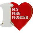 I Love My Firefighter Decal Stickers and Decals BP-0749