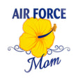 Air Force Mom Clear Decal Stickers and Decals BP-0758