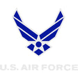 Air Force Wings Clear Decal Stickers and Decals BP-0764