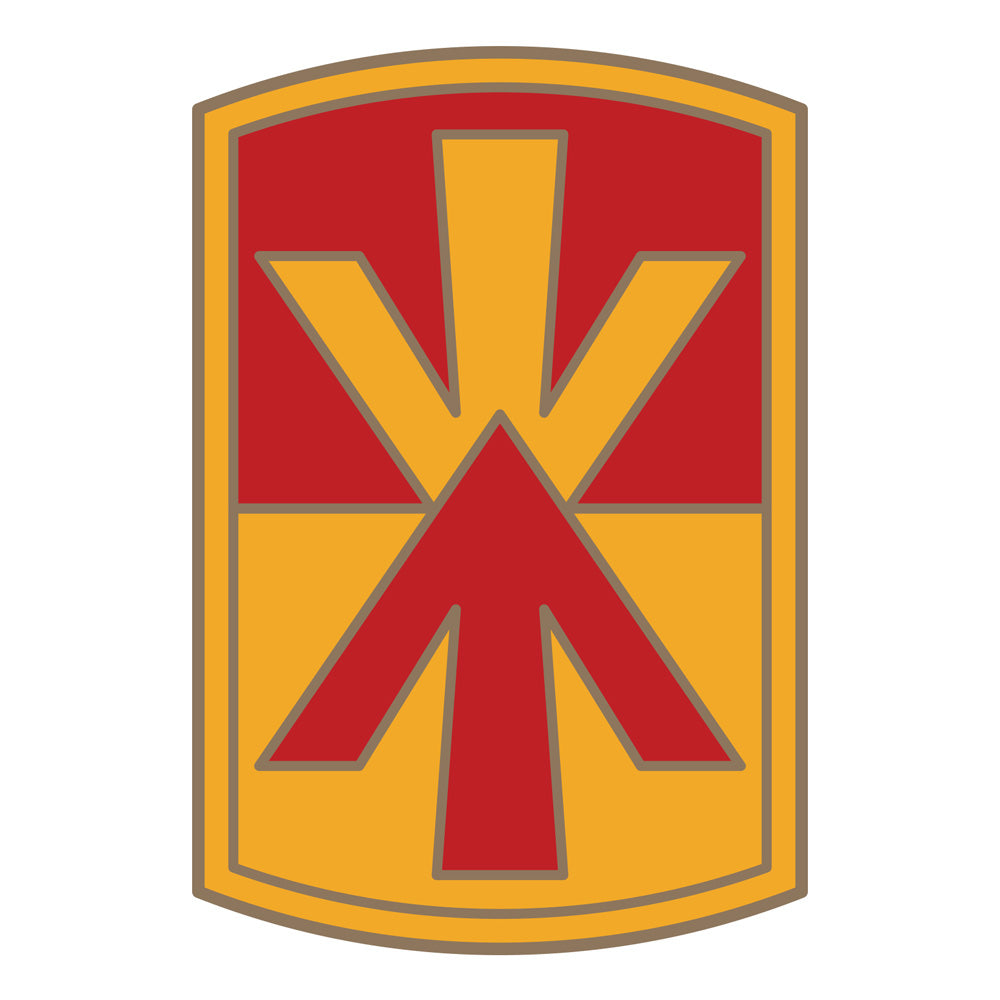 CSIB Sticker - 11th Air Defense Artillery Brigade Decal Stickers and Decals BP-1107