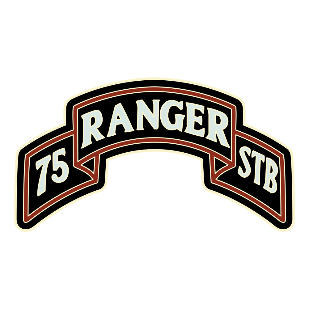 CSIB Sticker - 75th Ranger Special Troops Decal Stickers and Decals BP-1215