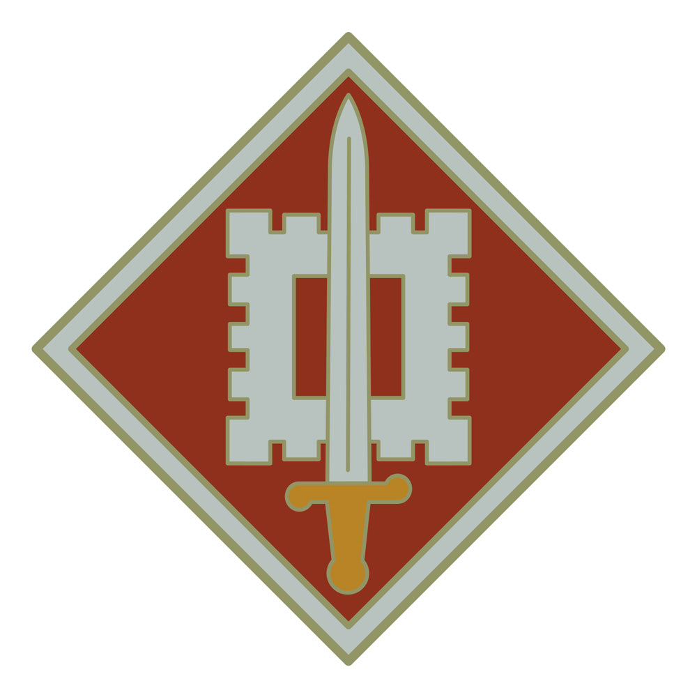 CSIB Sticker - 18th Engineering Brigade Decal Stickers and Decals BP-1223