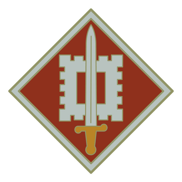 CSIB Sticker - 18th Engineering Brigade Decal Stickers and Decals BP-1223