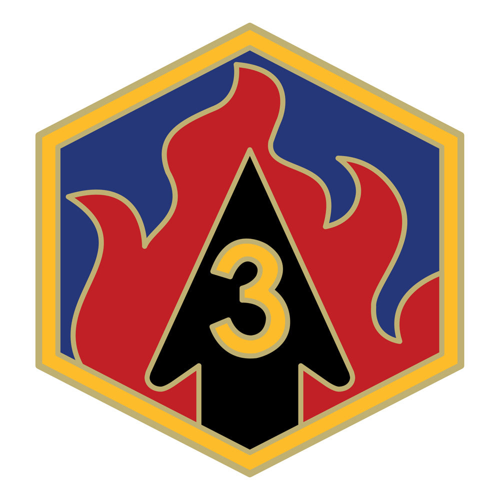 CSIB Sticker - 3rd Chemical Brigade Decal Stickers and Decals BP-1242