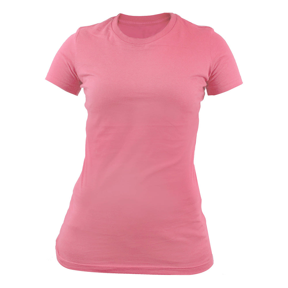 USAMM - Custom Women's T-Shirt in True Pink - Medium