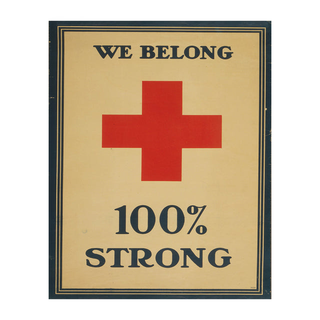 100% Strong Medic - 8 x 10 Vintage Canvas Print Canvas Prints 