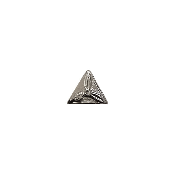 Civil Air Patrol - Triangle Clasp Device - Silver Ribbons 