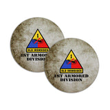 1st Armored Division Coasters Coasters COASTER.0026