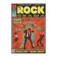 The Rock Obama Vintage Comic Canvas Print Canvas Prints Canvas-027