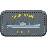 U.S. Navy Custom Ship Sticker Stickers and Decals Charleston.sticker