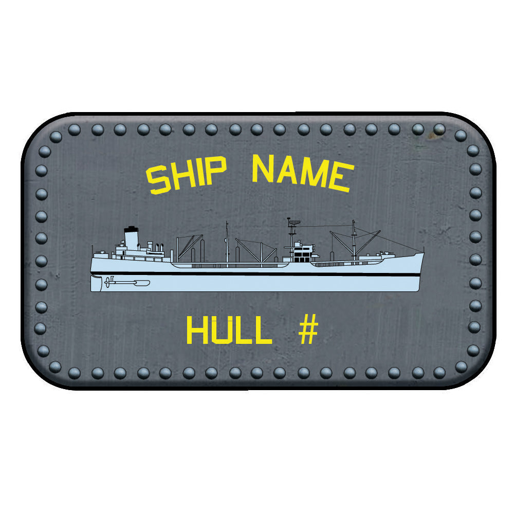 U.S. Navy Custom Ship Sticker Stickers and Decals Cimarron.sticker