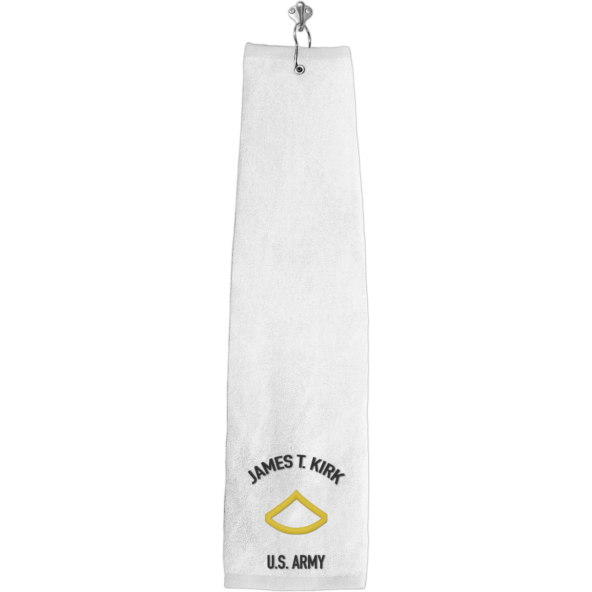 Enlisted Army Rank Custom Golf Towels Golf Towel GT.0126