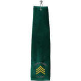 Enlisted Army Rank Custom Golf Towels Golf Towel GT.0139