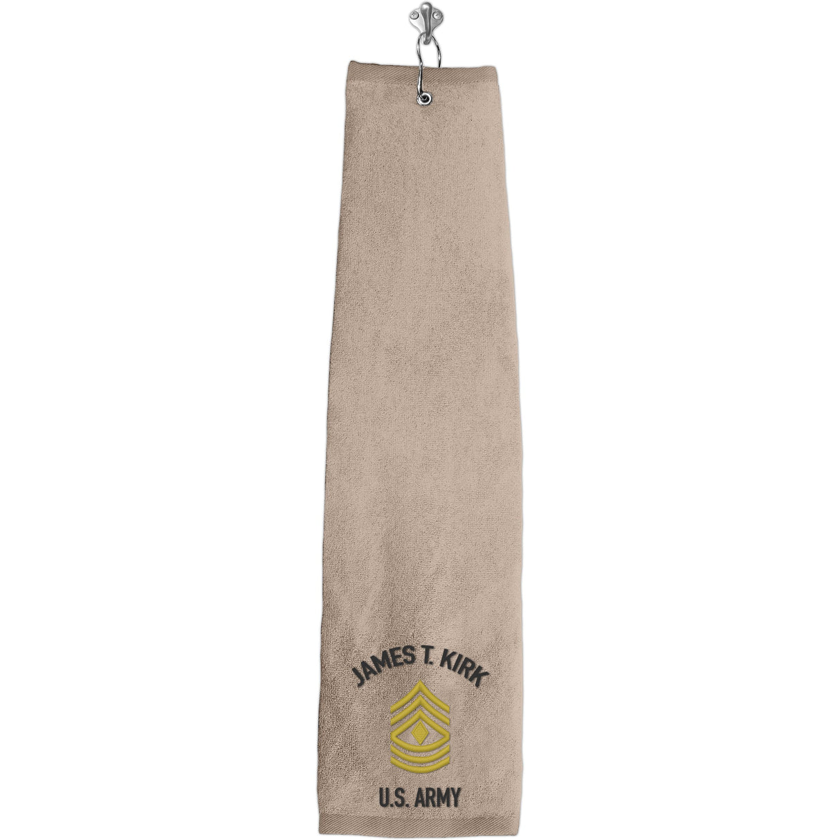 Enlisted Army Rank Custom Golf Towels Golf Towel 