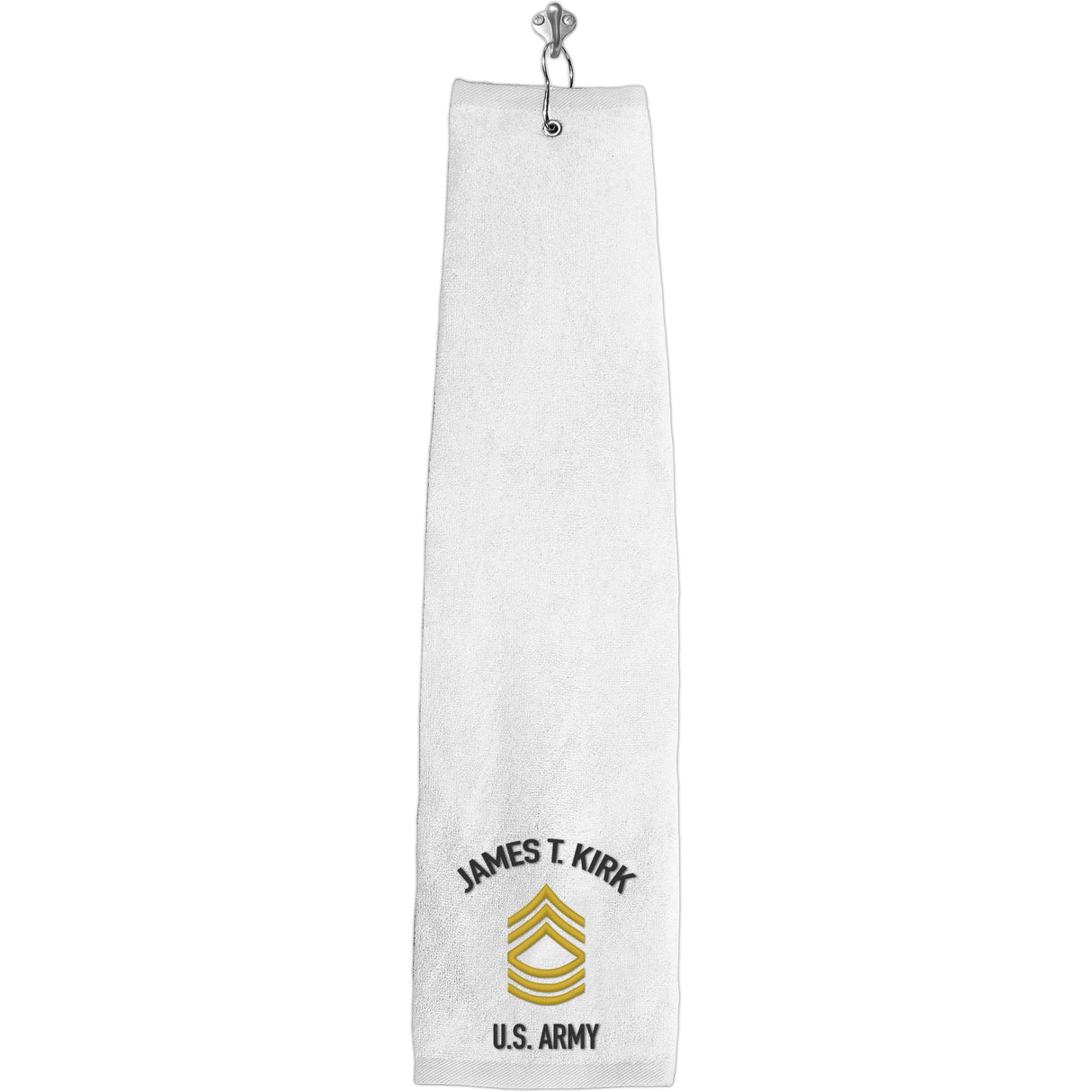 Enlisted Army Rank Custom Golf Towels Golf Towel GT.0162