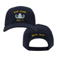 US Navy Custom Ship Cap - EOD Senior Hats and Caps 