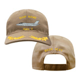 US Navy Custom Ship Cap - Coyote - F-35c Hats and Caps F-35C.COY.CAPTAIN