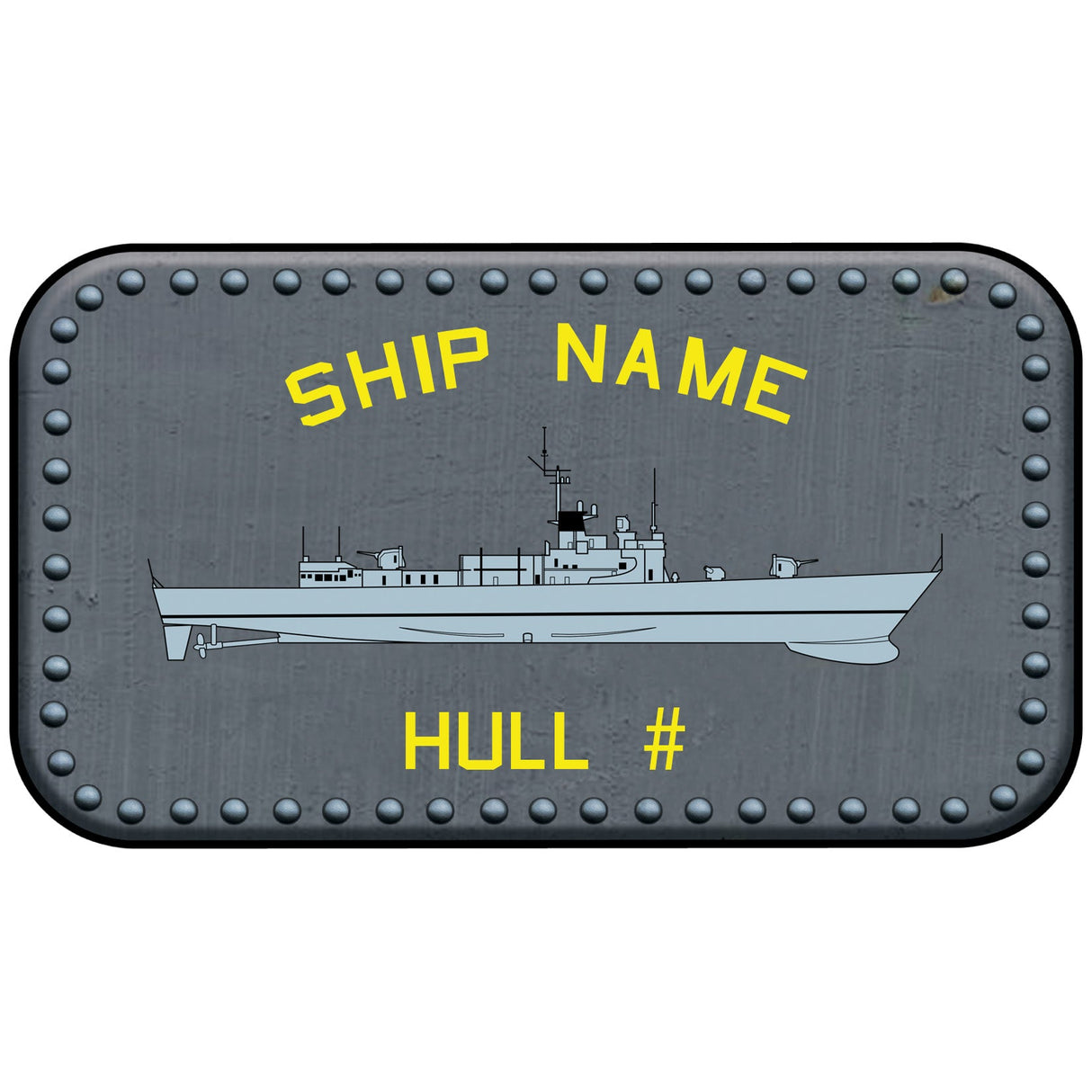 U.S. Navy Custom Ship Sticker Stickers and Decals Garcia.sticker