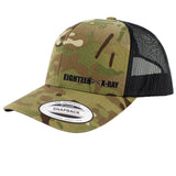 Eighteen X-Ray MOS Snapback Trucker Multicam Caps Hats and Caps Hat.0264