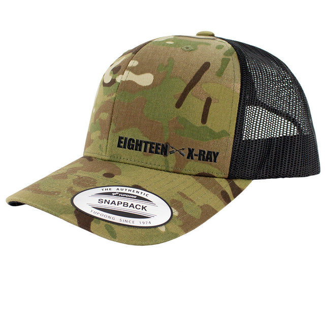 Eighteen X-Ray MOS Snapback Trucker Multicam Caps Hats and Caps Hat.0264