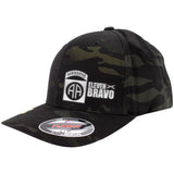 82nd Airborne 11 Bravo Series FlexFit Caps Multicam Hats and Caps Hat.0342s