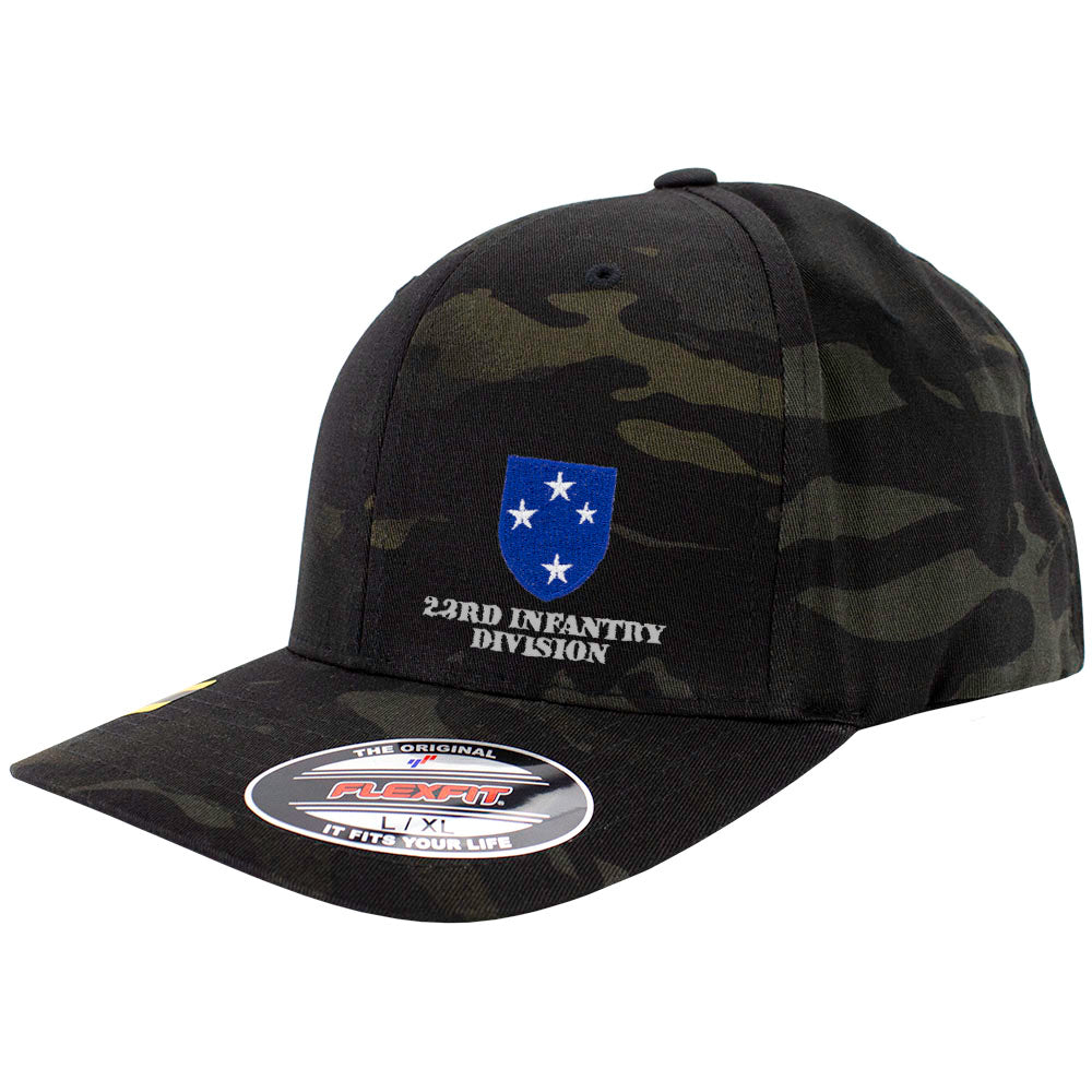 23rd Infantry Division FlexFit Caps - Multicam Hats and Caps Hat.0591S