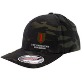 1st Infantry Division FlexFit Caps - Multicam Hats and Caps Hat.0599S