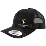 101st Airborne Division Snapback Trucker Cap - Multicam Hats and Caps Hat.0603