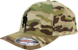 Soldier Silhouette Embroidered FlexFit Hat Hat.0932.GMCL