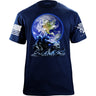 Iwo Jima Earth T-Shirt Shirts YFS.3.023.1.NVY.1