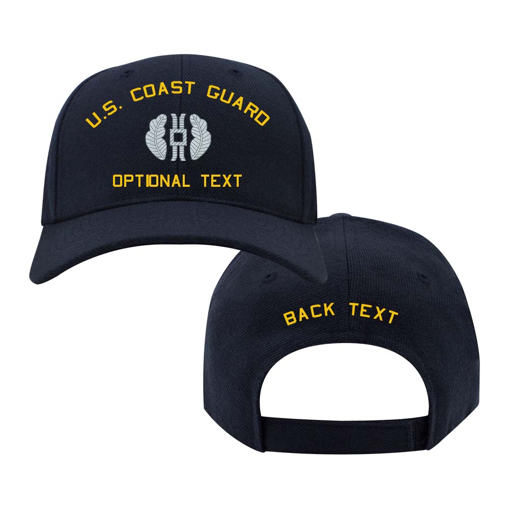 Coast Guard Custom Ship Cap - JAG Badge Hats and Caps 