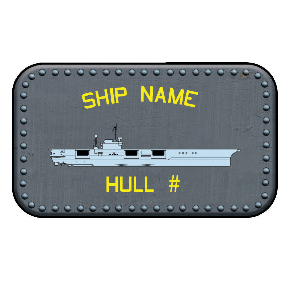 U.S. Navy Custom Ship Sticker Stickers and Decals KittyHawk.sticker