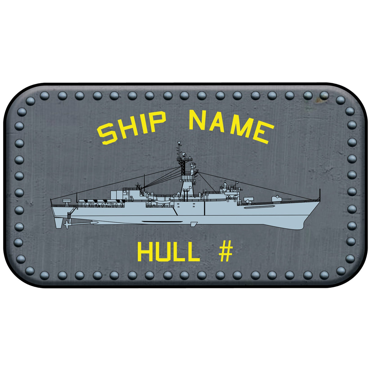 U.S. Navy Custom Ship Sticker Stickers and Decals 