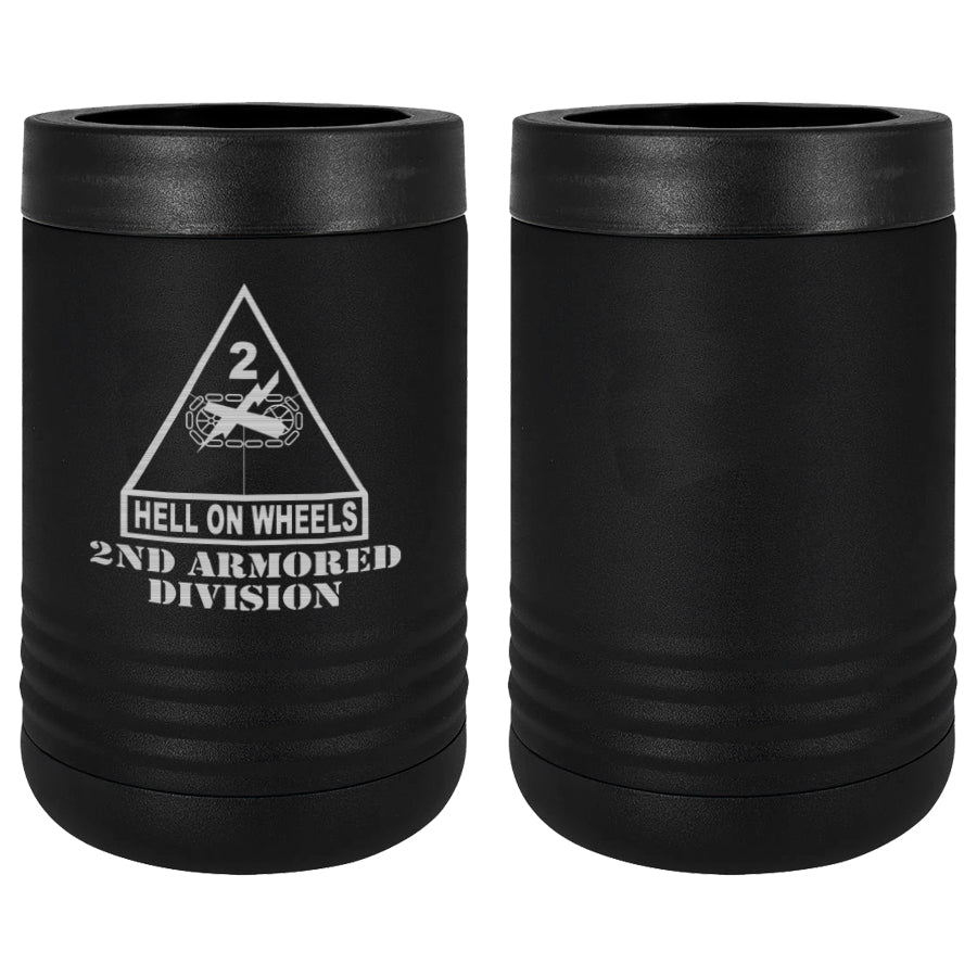 2nd Armored Division Laser Engraved Beverage Holder Mugs LEIH.0074.B