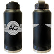 Laser Engraved Vacuum Sealed Water Bottles 32oz - Navy Badges Water Bottles LEWB.0004.B