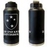 23rd Infantry Division Laser Engraved Vacuum Sealed Water Bottles 32oz Water Bottles LEWB.0088.B