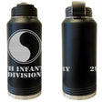 29th Infantry Division Laser Engraved Vacuum Sealed Water Bottles 32oz Water Bottles LEWB.0091.B