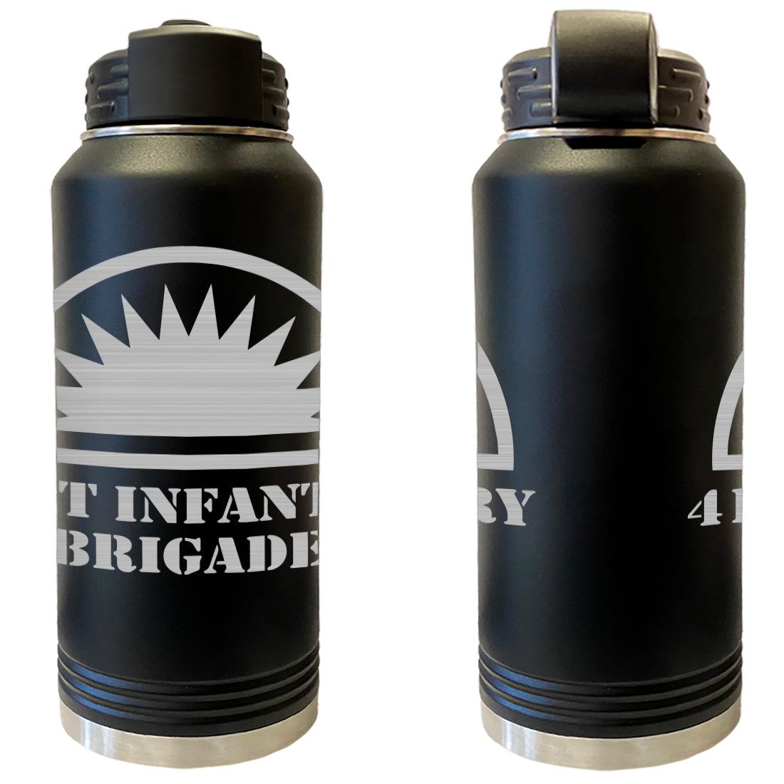 41st Infantry Brigade Laser Engraved Vacuum Sealed Water Bottles 32oz Water Bottles LEWB.0096.B