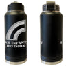 42nd Infantry Division Laser Engraved Vacuum Sealed Water Bottles 32oz Water Bottles LEWB.0097.B