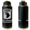 101st Airborne Division Laser Engraved Vacuum Sealed Water Bottles 32oz Water Bottles LEWB.0101.B