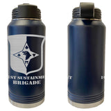 101st Sustainment Brigade Laser Engraved Vacuum Sealed Water Bottles 32oz Water Bottles LEWB.0102.N