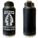 Army Special Forces Laser Engraved Vacuum Sealed Water Bottles 32oz Water Bottles LEWB.0112.B